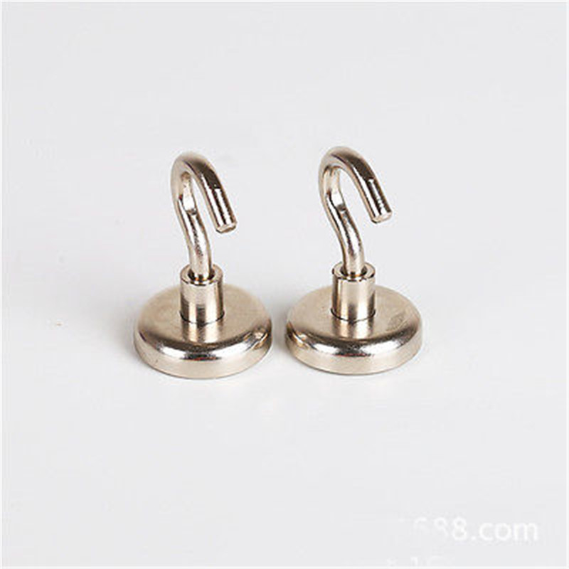 Strong Mini Magnetic Circular Hook Hanger Magnets Linked Kitchen Wall Hold