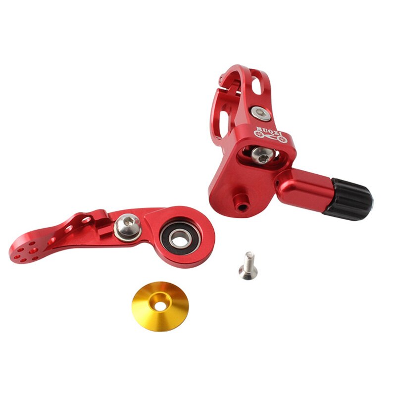 MUQZI MTB tija de sillín cuentagotas remoto palanca ajustable cambio 22,2 MM para MTB bicicleta de carretera negro