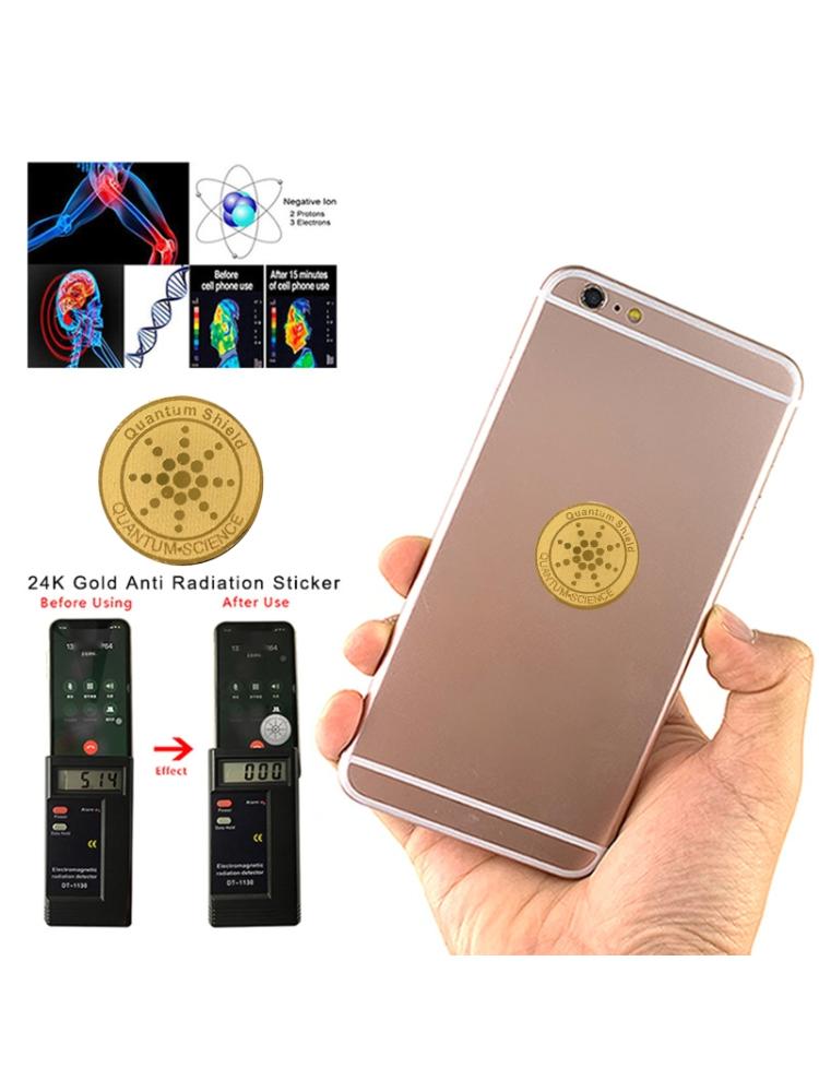 10pz energia anti radiazione scudo EMF Protezione Delle Cellule Del Telefono mobile Adesivi EMR