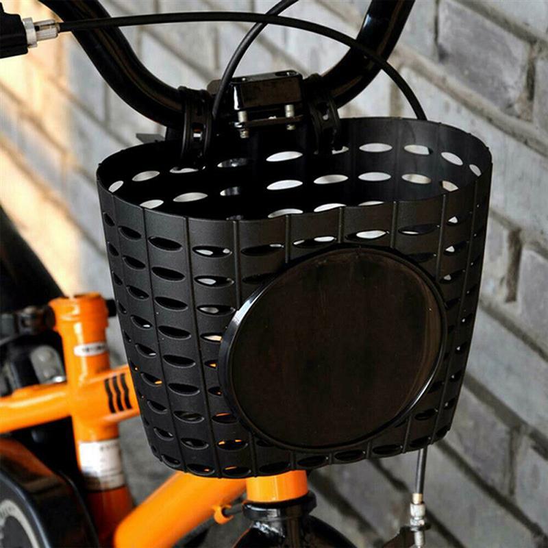 Bicycle Basket Hollow Children Bike Tricycle Scooter Storage Front Handlebar Plastic Carrier Cycling Kids Riding Shopping