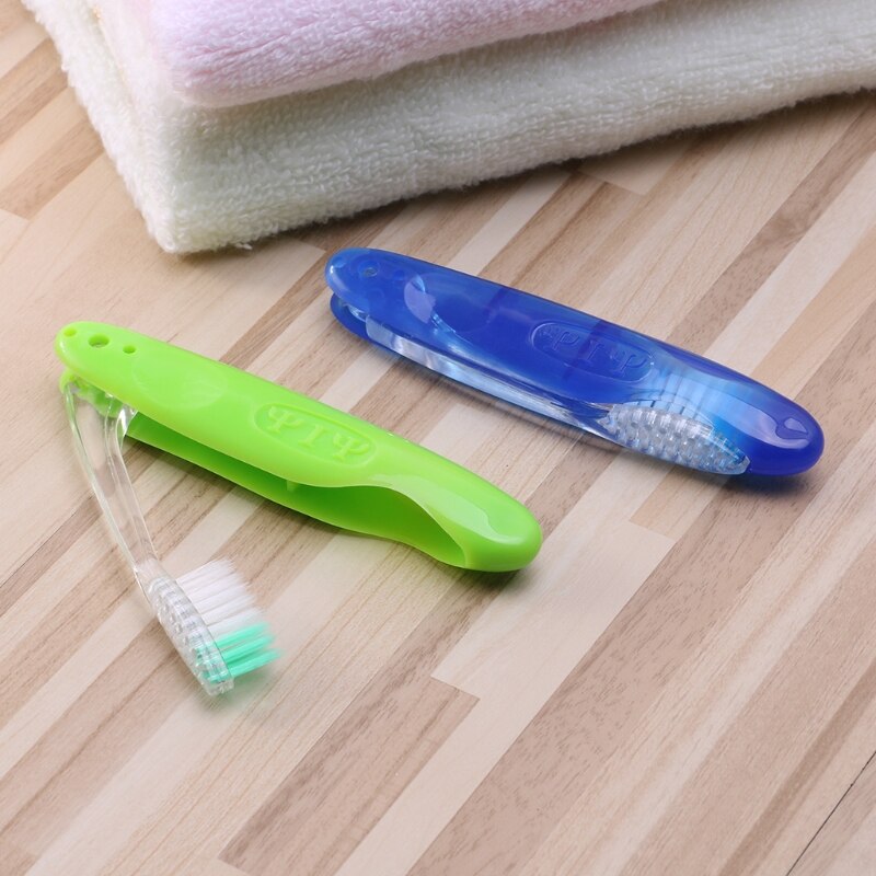 Brosse à dents Portable pliable, cheveux doux, voyage Camping randonnée en plein air, 1 pièce