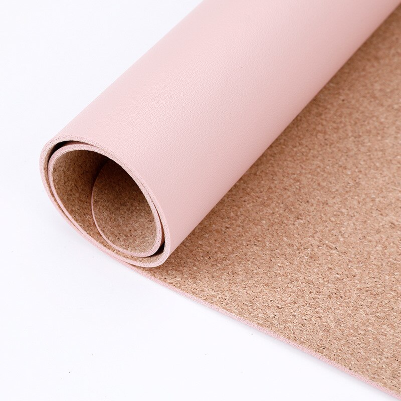 Cork leather mouse pad Pure cork mouse pad Leather desk mat Cork table mat mouse pad home decor