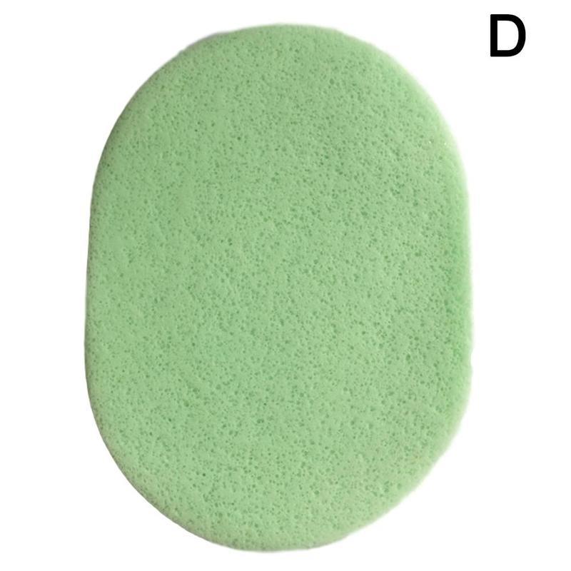 Esponja para cosméticos Konjac Konnyaku Natural, limpieza profunda del rostro, maquillaje en polvo, herramientas de 6 colores: D