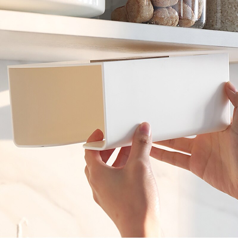 Huis Keuken Badkamer Tissue Doos Papier Houder Draagbare Toiletrolhouder Wall Mounted Organizer Case