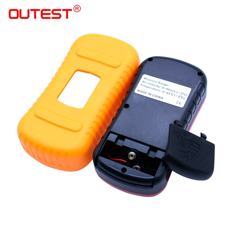 GM8901 0 ~ 45 mt/s Hohe Genauigkeit Anemometro LCD Display Digital-Anemometer Wind Meter Air Velocity Temperatur Meter