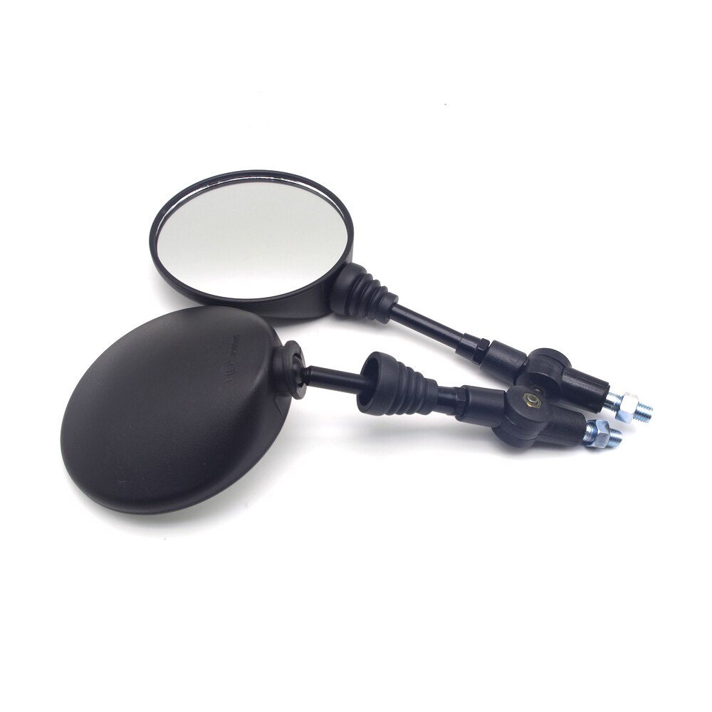 Plegable moto rcycle lado espejo retrovisor 10mm redondo moto rbike espejos para xmax suzuki gn 125 cf moto suzuki sv goldwing gl1800