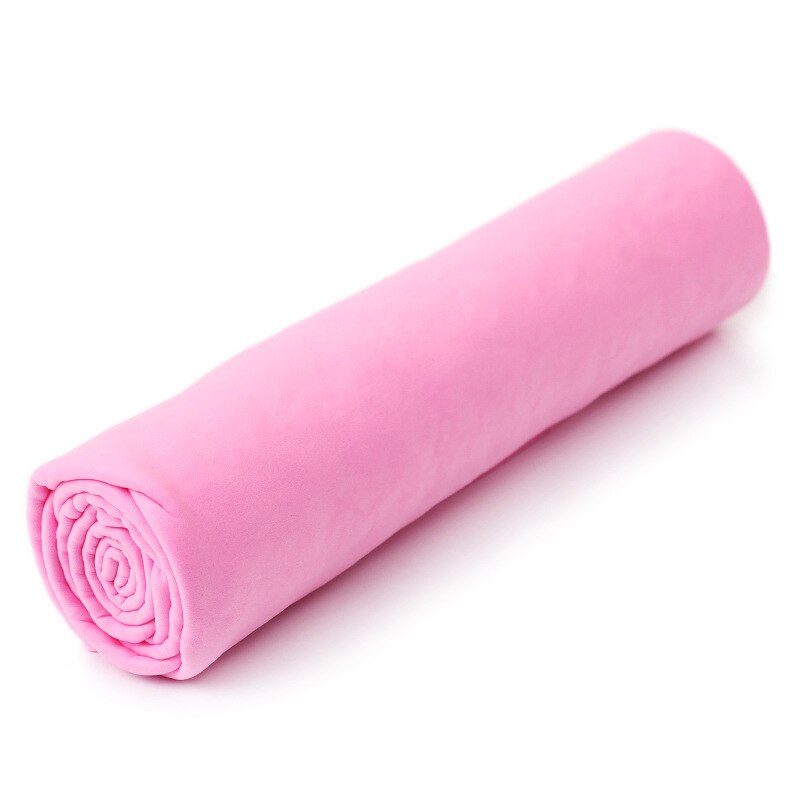 Lovely Pet Small Medium Large Cats Dogs Bath Towel Super Absorbent PVA Washable Quick-drying Wiping Towels Dog Supplies: Pink / M  43x32x0.2CM