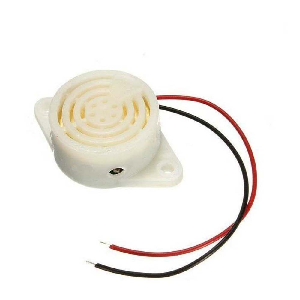 2 Pcs 95DB Alarm Hoge Decibel 3-24V 12V Elektronische Zoemer Alarm Intermitterende Continue Pieptoon voor Arduino SFM-27