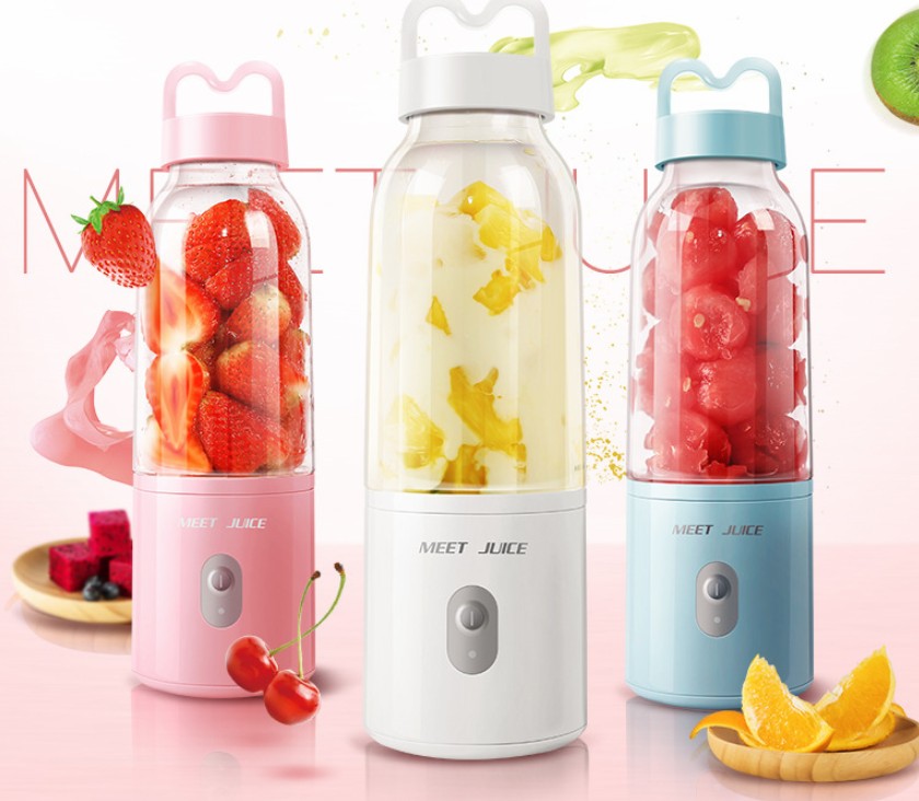 Portable Rechargeable /electric Blender Juicer Mixer Blenders Fruit Extractor Food Usb Maker Smoothie 9s Quick Juice Blender