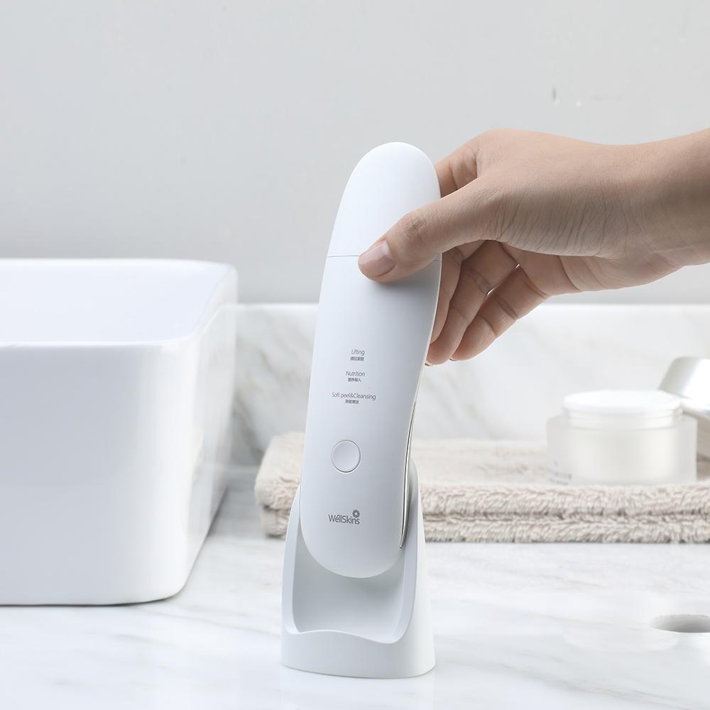 Xiaomi MIJIA Ultrasonic Facial Skin Scrubber Deep Face Cleaning Peeling Skin Care Device xiomi Smart home Chip Beauty Instrument: Default Title