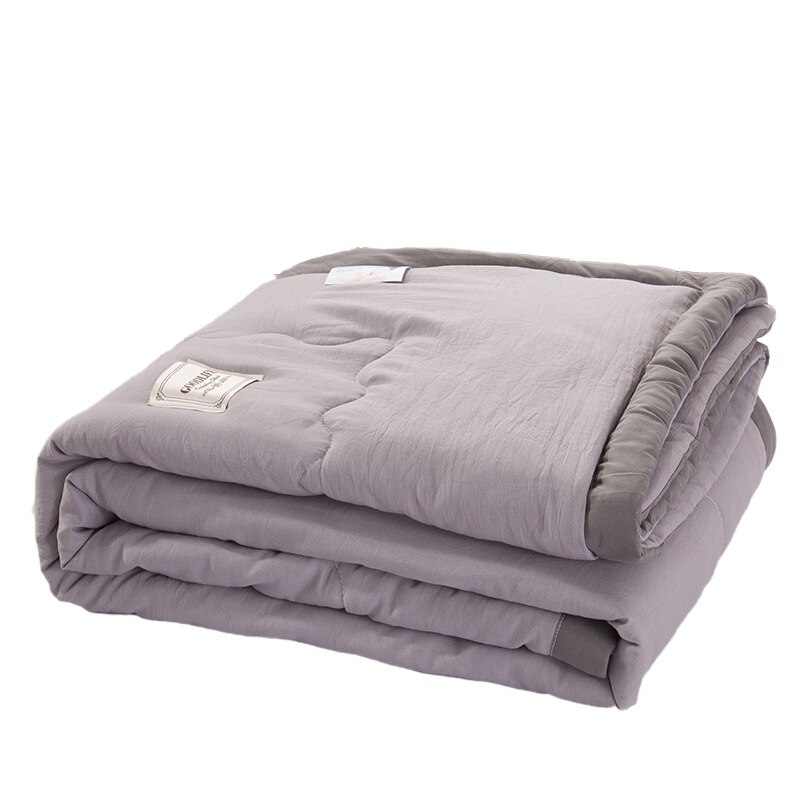 Sommerbettdecken, einfarbig, maschinenwaschbar, Steppdecke, Tagesdecke auf dem Bett, Doppeldecke, Bettdecke mit Klimaanlage