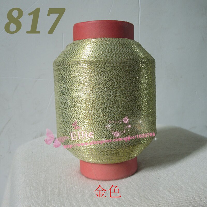 250g Golden silk embroidery thread summer style sewing thread yarn for knitting wool yarn for crochet machine knit yarn ZL59: 817