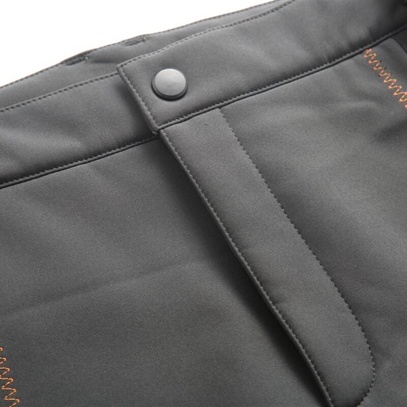 Vinter menn kvinner turbukser utendørs softshell bukser vanntett vindtett til camping ski klatring 4xl