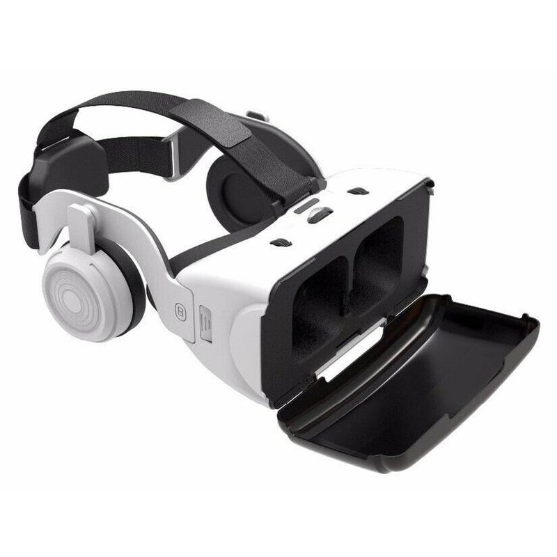 Original VR Virtual Reality 3D Glasses Box Stereo VR Cardboard Headset Helmet For IOS Android Smartphone Bluetooth Rocker