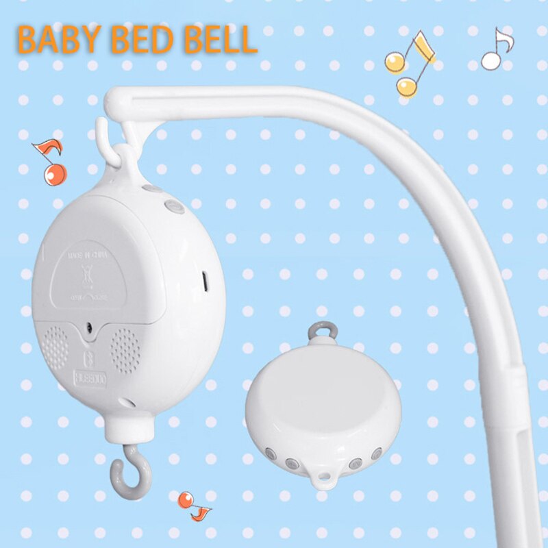 Rotary Mobiele Baby Crib Bed Bel Speelgoed Batterij-operated Muziekdoos Pasgeboren Bel Wieg Speelgoed Voor Baby