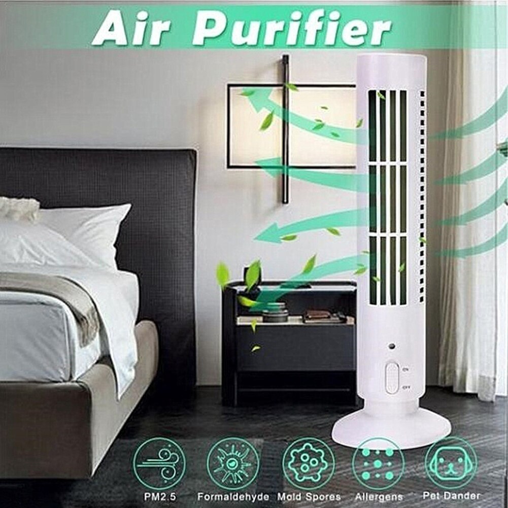 Portable Air Purifier Fresh Air Negative Ion Anion Smoke Dust Home Office Room Purify Cleaner Oxygen Bar Ionizer