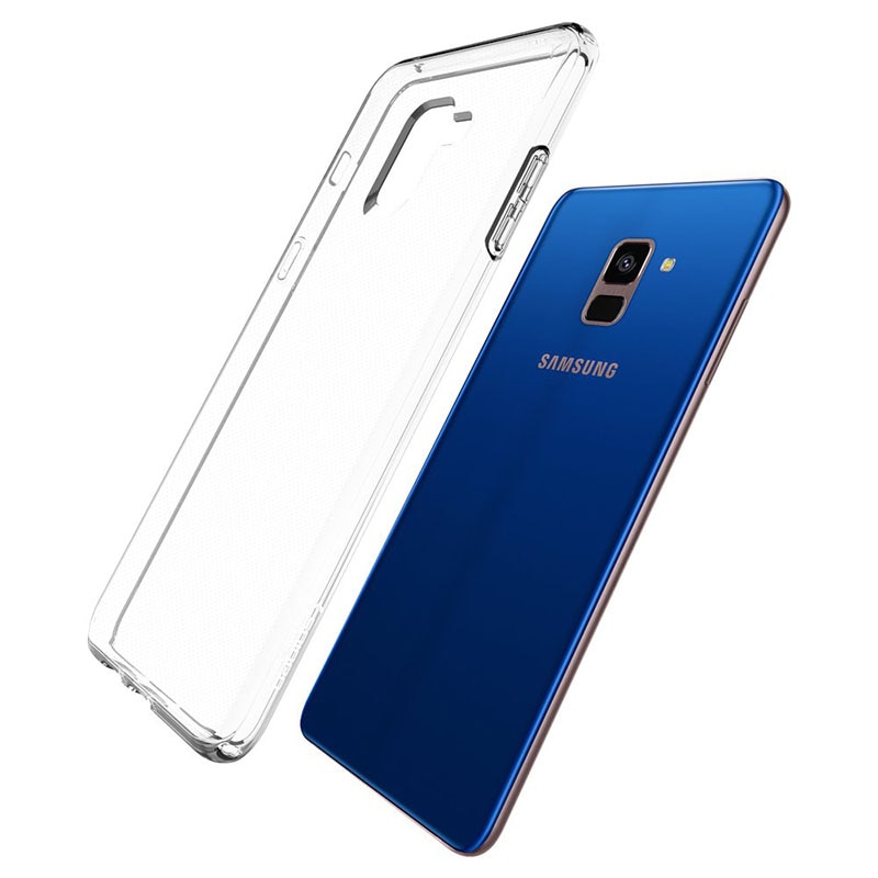 Funda de silicona transparente para Samsung Galaxy A8, A8 + Plus, , suave, TPU, SM-A530, SM-A730