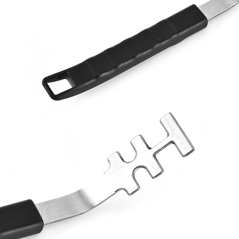 Surfaces Handling Lifter Gripper for Most Charcoal Grills Stainless steel Grill Grate Lifter Barbecue Universal Grid Lifter