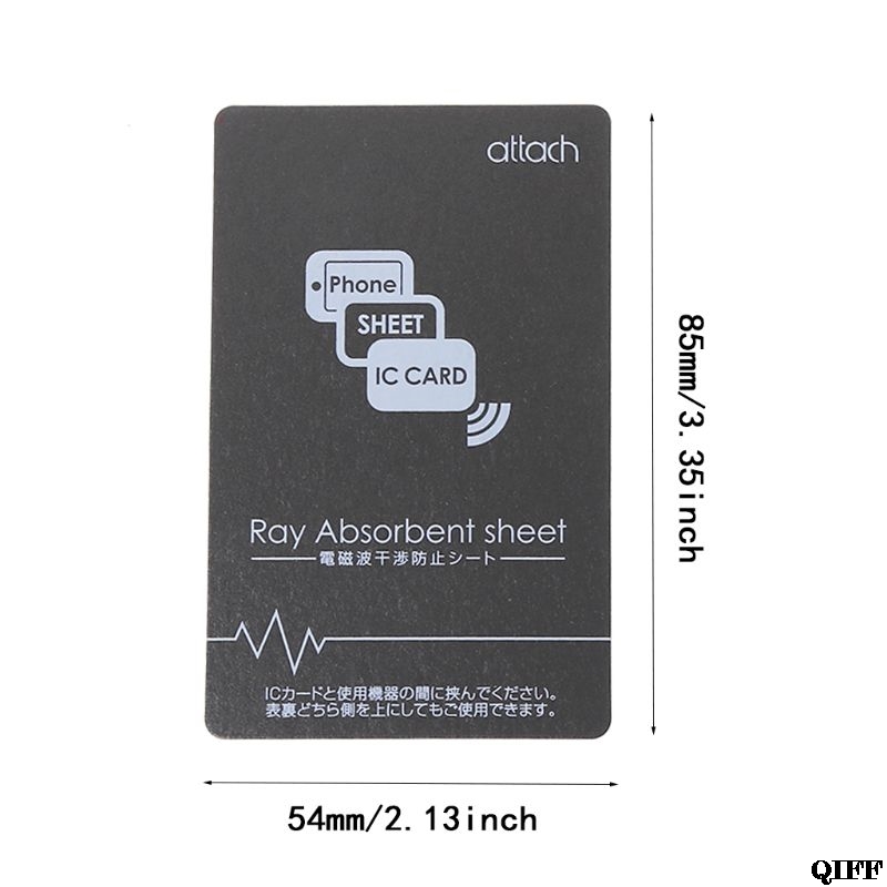 Pegatina NFC magnética Anti Metal para teléfono móvil tarjeta de Control de acceso de autobús protección de tarjeta IC, , , 11 de junio