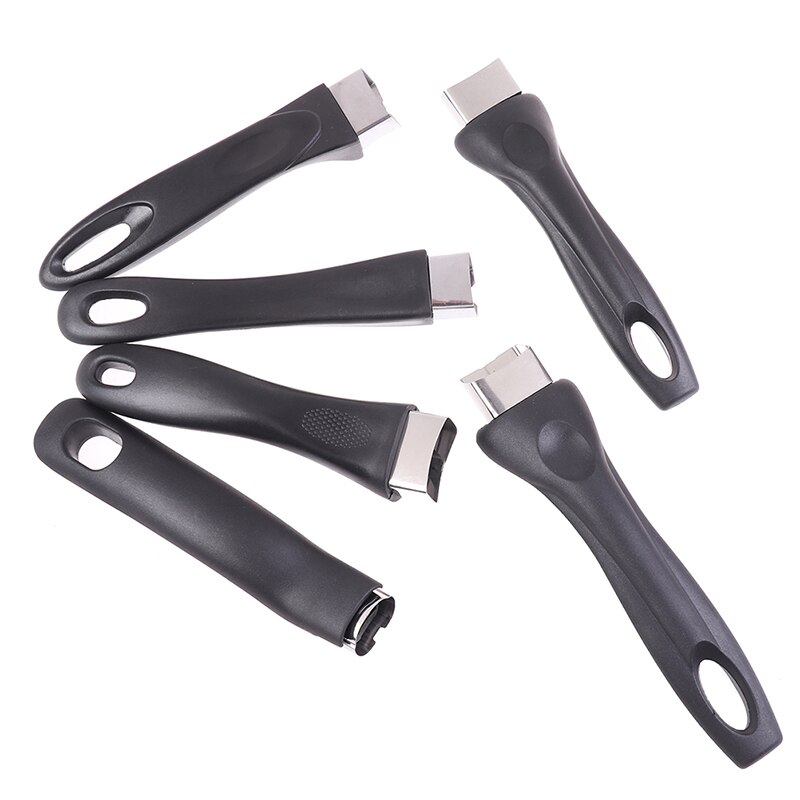 Cabo de panela ergonômico para uso doméstico, longo, anti escaldante, universal, acessórios de cozinha, substituição, removível, baquelite