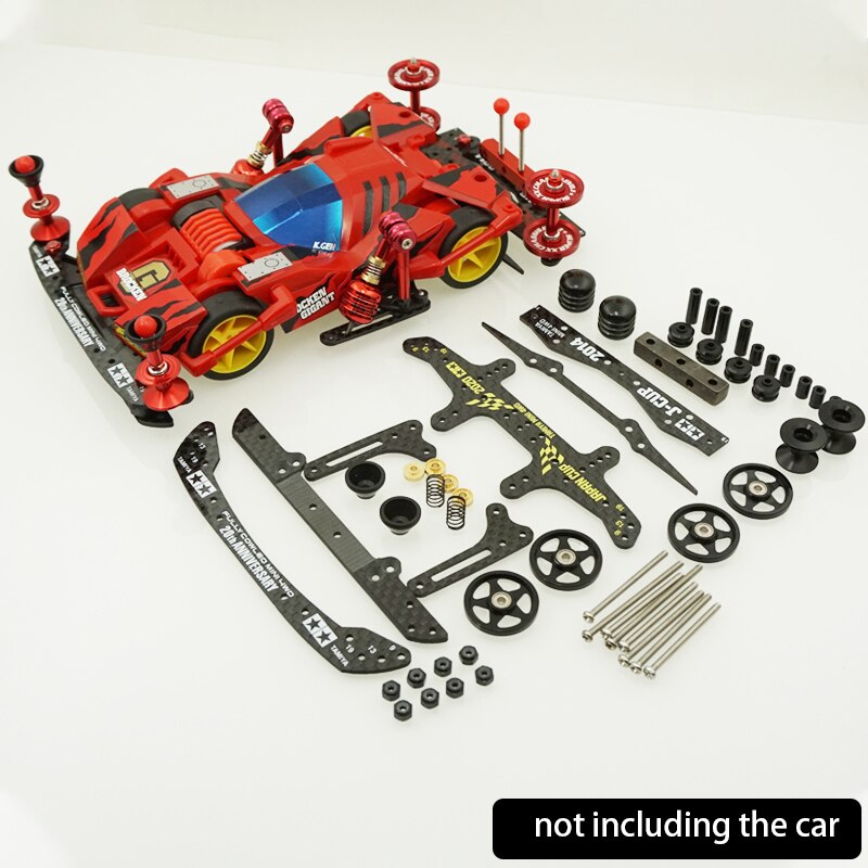 Self made Tamiya wysyłka za darmo mini 4WD węgla przednia tylna przerwa roller spancer amortyzator pełne nowsze ustawienie dla MA FMA podwozie: 10