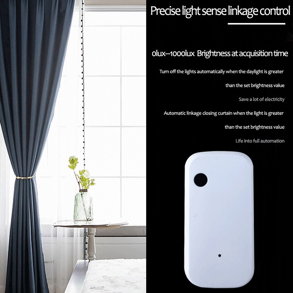 Tuya Smart Wifi Licht Sensor Intelligent Light Sensor Hefinrichting Met Tuya Smart Apparaat Slimme Leven Verlichting Automatisering