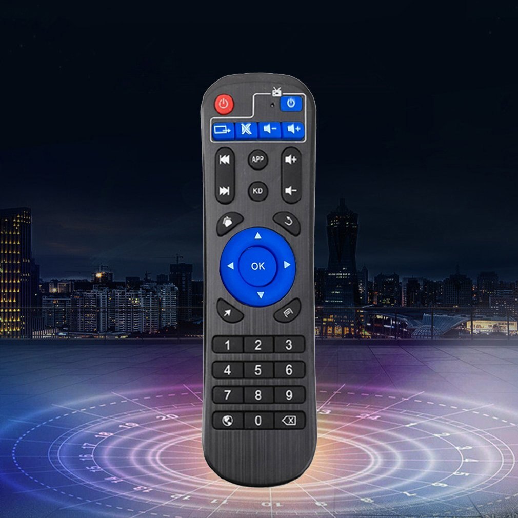 Mando a distancia universal para TV, reemplazo para Q Plus T95 max/z H96 X96 S912, Android TV BOX, reproductor multimedia, controlador de aprendizaje IR