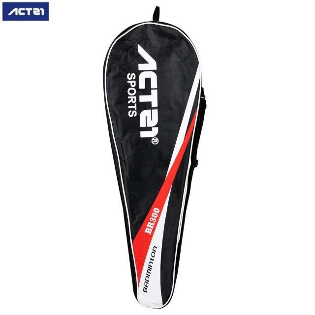 ACTEI white black badminton racket iron alloy one badminton racket set exquisite and durable outdoor sports