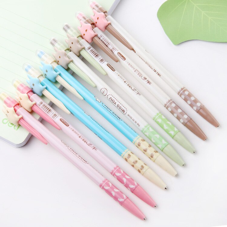 1PCS cute korean stationery star mechanical pencil kawaii school supplies write continuously 0.7MM pencils cute pen