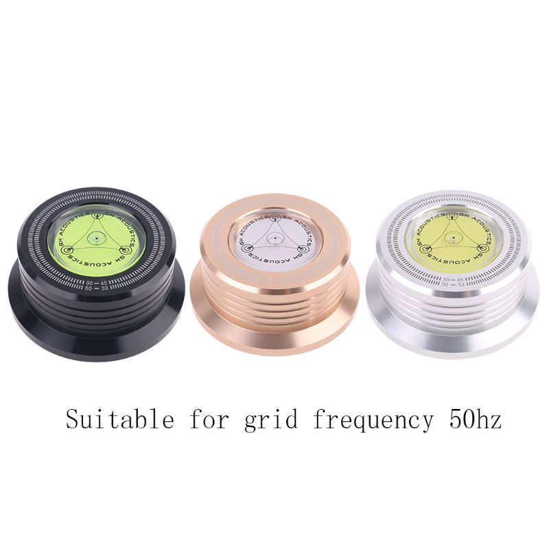 Universal 50Hz LP Vinyl Record Disc Turntable Stabilizer Aluminum Weight Clamp