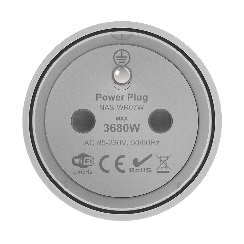 16A Tuya WIFI Smart Life Socket Support WiFi Network Remote Control Timing ON/OFF Smart Plug Socket With Power Energy Monitor