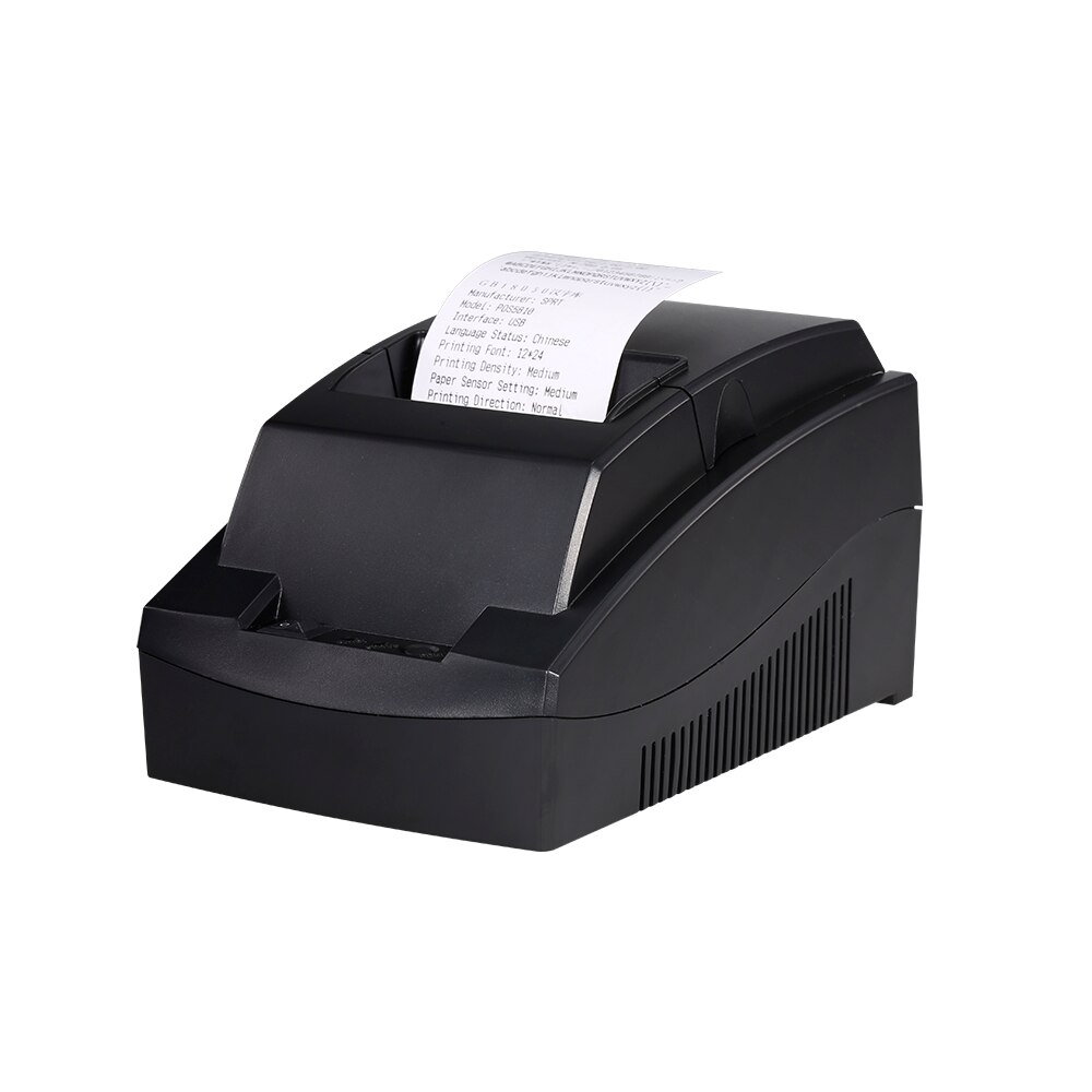 Draagbare Thermische Printer Pos Printer 58Mm Thermische Printer Restaurant Supermarkt Voor Kliniek Catering