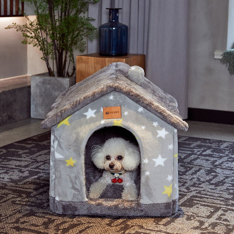 niche pliable et chaude pour animaux de compagnie, niche pour chiens et chats de petite et moyenne taille, niche pour Chihuahua, produits pour animaux de compagnie