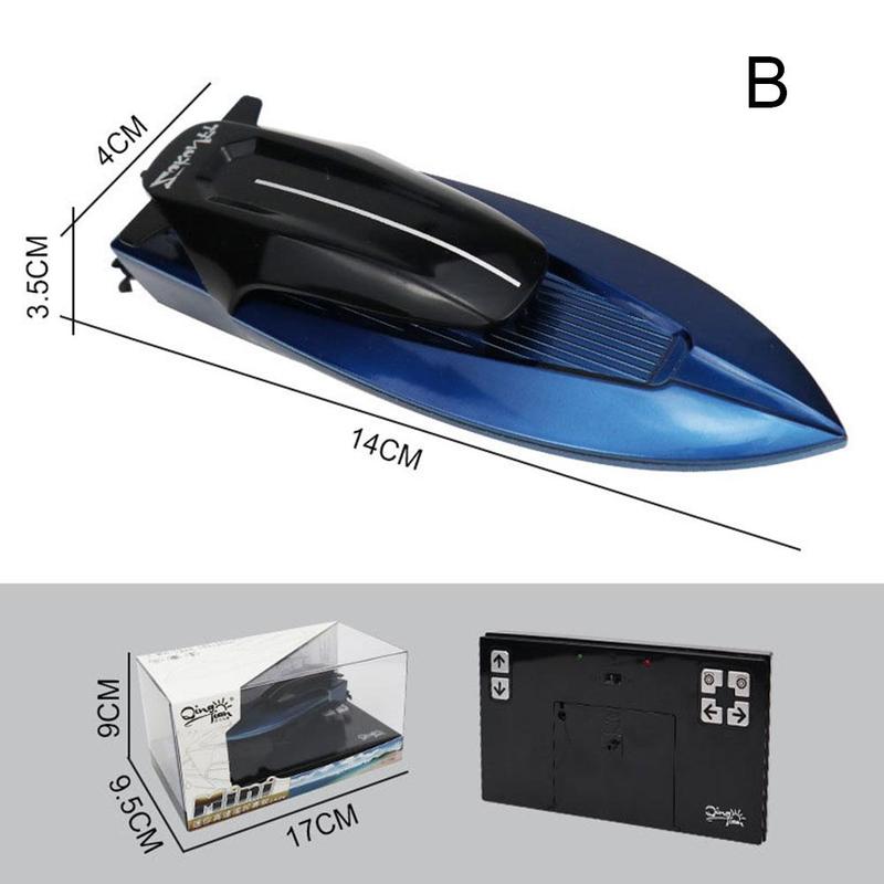 Kinderen Afstandsbediening Boot Opladen High-Speed Elektrische Waterdichte Model Boten Voor Jongens En Meisjes Draadloze Elektrische Boot sim: B