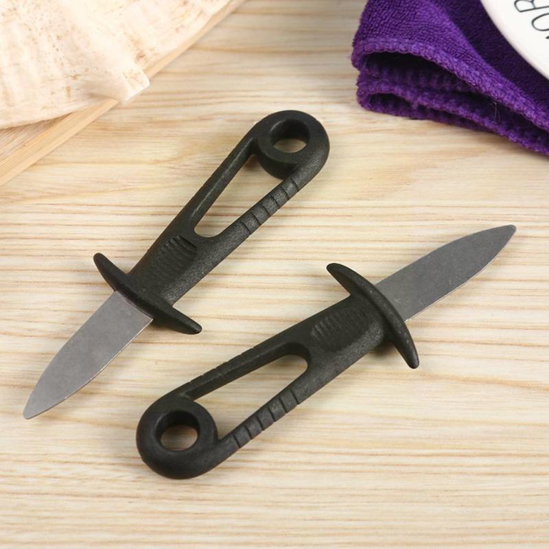 Steel Oyster Knife Seafood Knife For Seafood Shell Opening Knives Open Oyster Tools Kitchen Seafood Tool X0K1