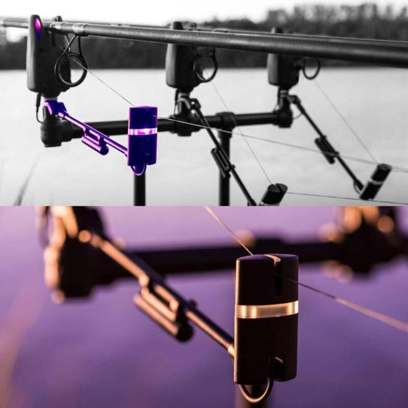 Fiskebid alarm karpe kæde bøjle swinger indikator fiskegrej værktøj bid indikator led indikator fiske værktøj