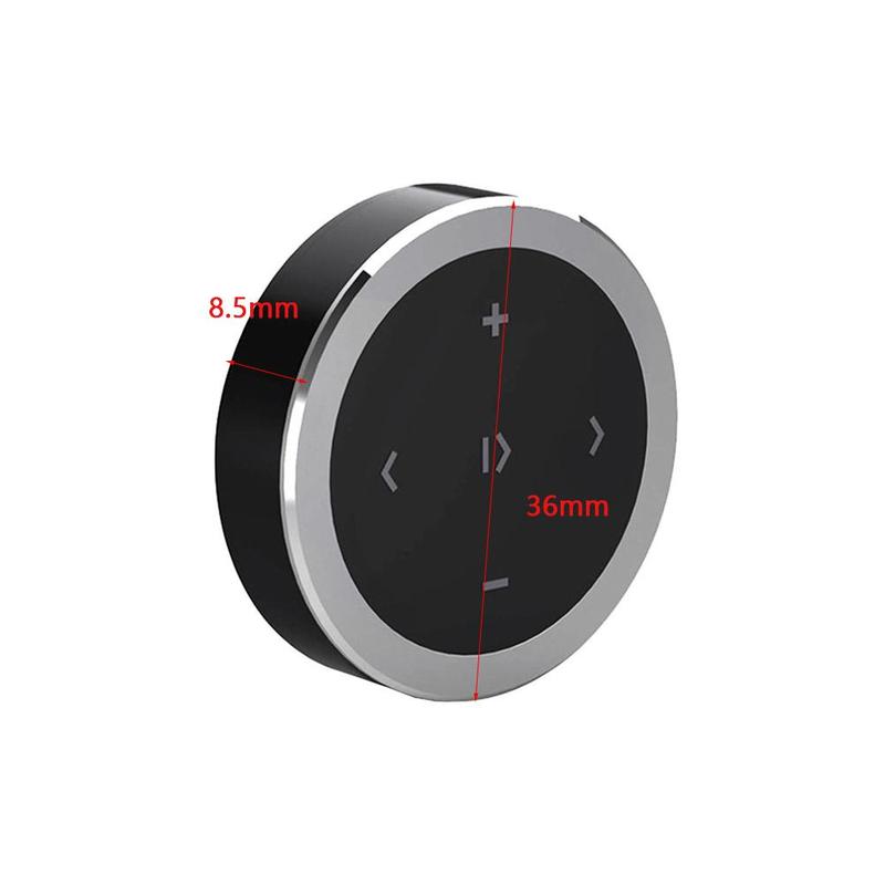 Bil Bluetooth Fjernbetjening - Universal iOS Android - 3.6cm - ABS+Akryl