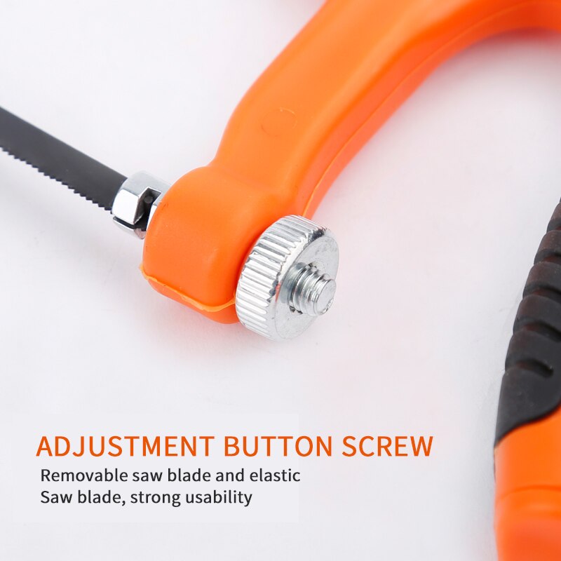 Mini Hacksaw Frame DIY Small Hand Saw Hand Saw Bow Frame Woodworking Saw Hand Saw Pull Flower Saw Blade