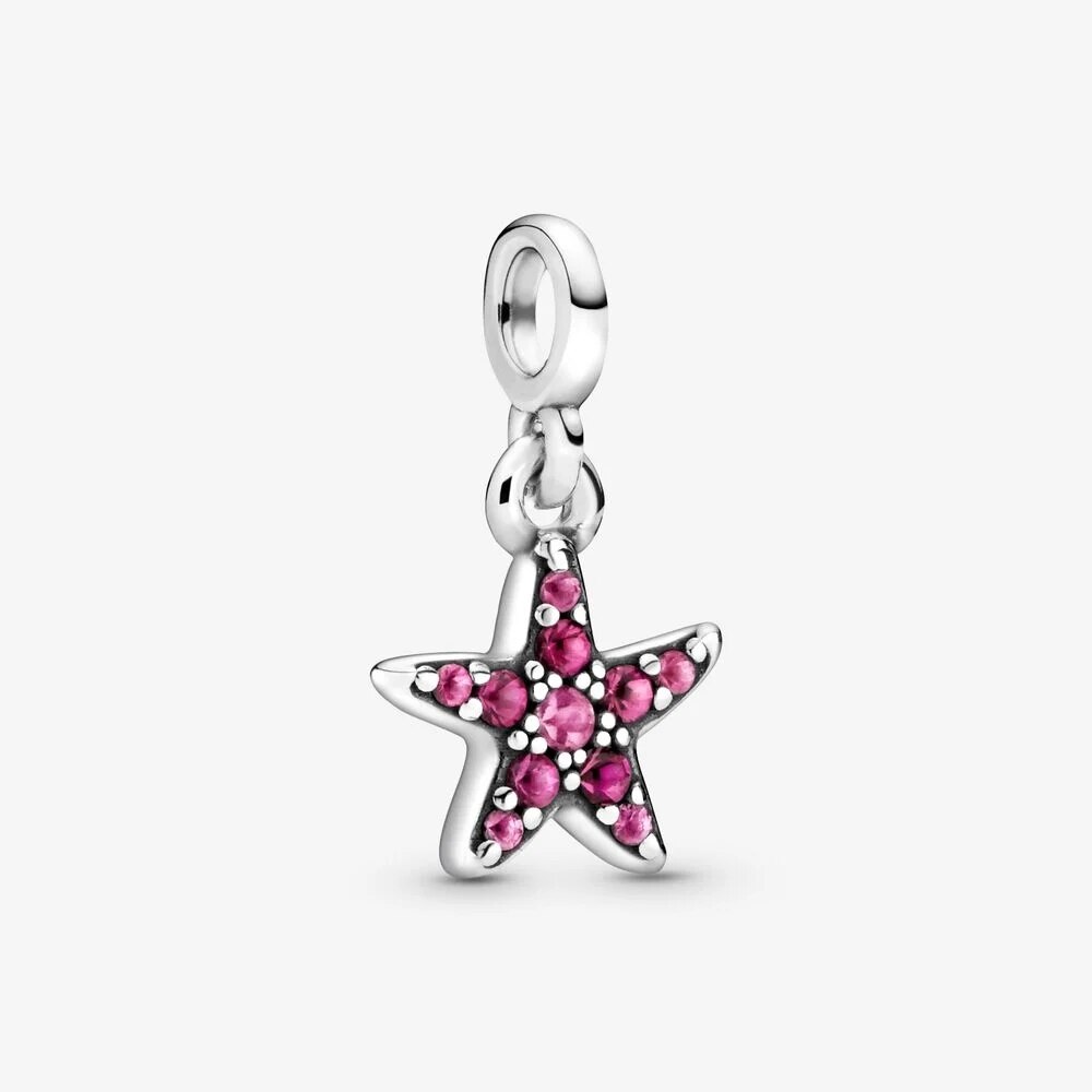 Genuine Loved Heart Ear Hoops Earrings for Women Earring with Charms for Original Millie Charm: PTC130