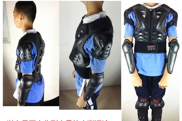 SX081 motorcycle care children armor armor suit child protection suit sports knee care elbow fast ship