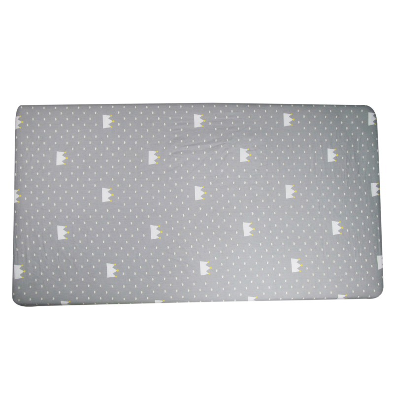 Crib Sheets Infant Baby Girl Boy Sheets Geometric Tree Fitted Crib Sheets Toddler Bed Mattresses Standard Mattress: 1