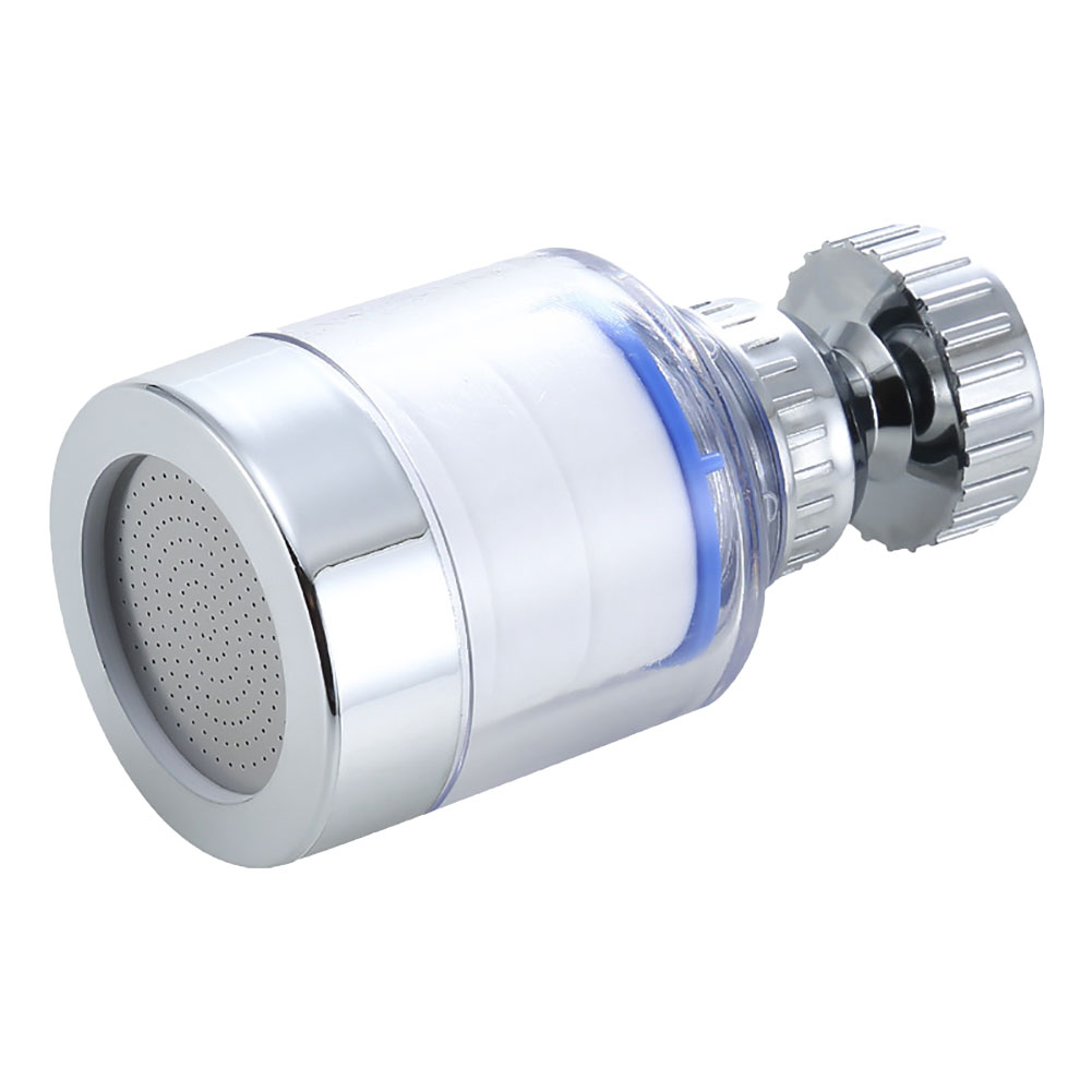 Elementos de filtro de grifo, purificador de agua para ducha, filtración de algodón PP para cocina y baño, elimina cloro, metales pesados: Blanco