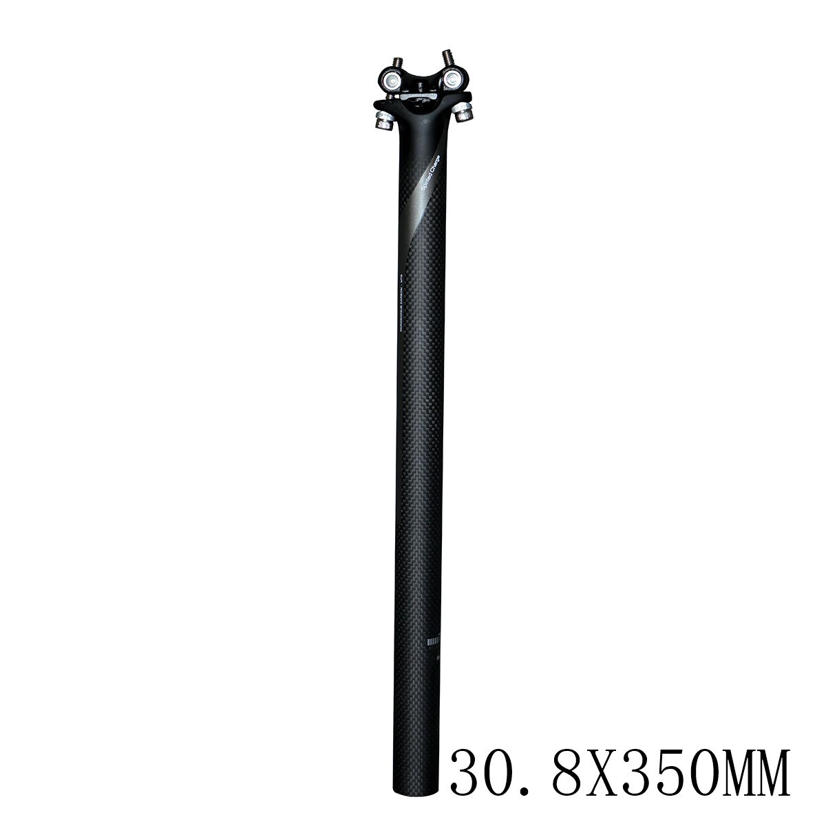 Mountain &amp; Road 3K Full Carbon Fibre Fiets Zadelpen Carbon Fiets Zadelpen Mtb Fietsonderdelen 27.2/ 30.8/31.6*350/400 Mm: Matte 30.8X350MM