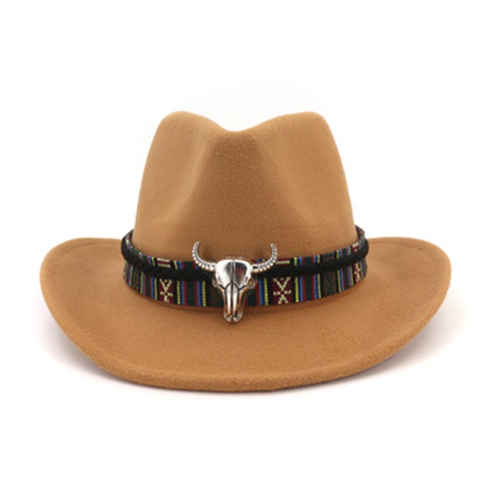 Spring Summer Men Retro Hat Western Cowboy Cap Outdoor Wide-Brimmed Casual Shade Travel Cowboy Hats Male