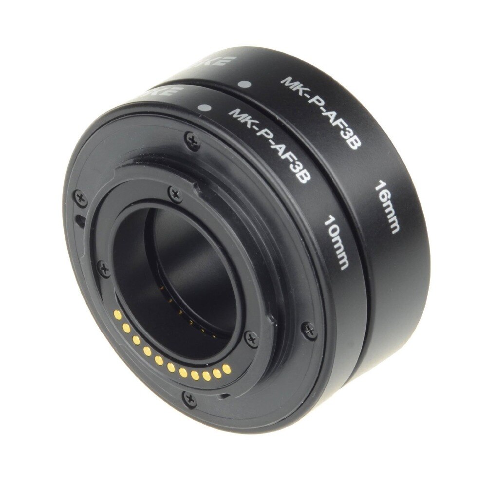 Mcoplus Macro AF Auto Focus Extension Tube anneau pour panasonic lumix Olympus M4/3 Micro 4/3 caméra E-M5 E-PL6 GX1 GM5 G7 E-PL7 G9