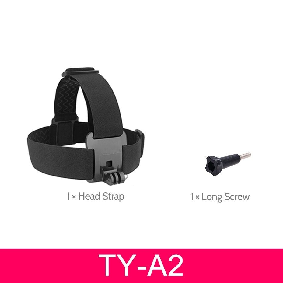 For Gopro Accessories set Chest Strap mount Head strap Band for go pro hero 6 5 4 3 sjcam sj4000 for xiaomi yi 4K Action Camera: TY-A2