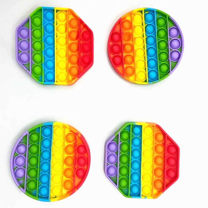 Regenbogen kinder Puzzle Mathematik Logic Silikon Spielzeug Master Eltern Kind Interaktive Brettspiel Dekompression Anti-Angst Spielzeug