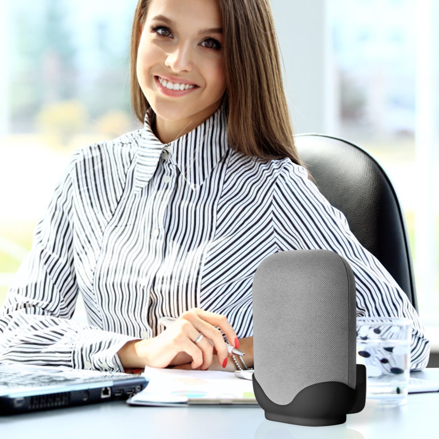 Veggfeste hylle stativ for google nest audio all mount holder nettbrett stativ holder holder plassbesparende løsning for smart hjem