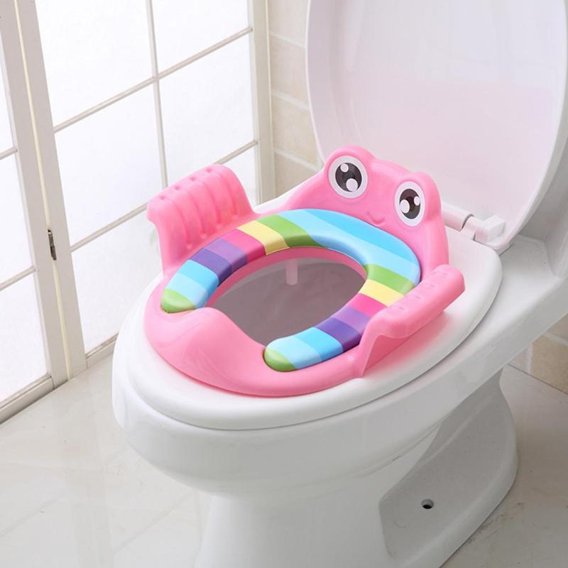 Baby toilet potter rejse potte sæde børn potte sikker komfort bekvemmelighed sæde armlæn træningsring komfortabelt toilet