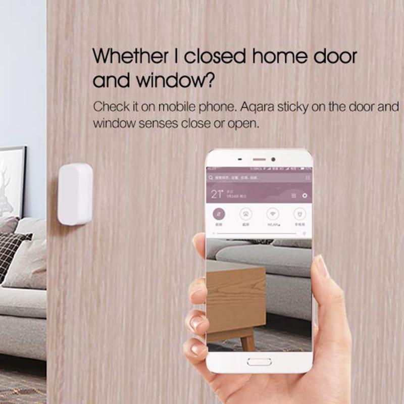 Zigbee Draadloze Verbinding Deur Raam Sensor Intelligente Motion Sensor Werken Met Gateway Hub Voor Mi Thuis App Controle Smart Home